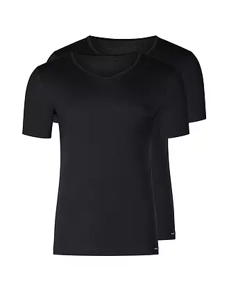 SKINY | Lot de 2 T-shirts | schwarz